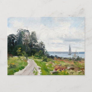 Abrahamssons Segelboote Postkarte