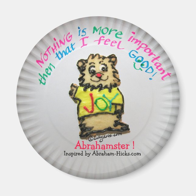 Abrahamster Cookie Joy Magnet (Vorne)