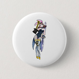 Abrakadabra-Maskottchen Button