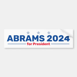 Abrams 2024 Autoaufkleber