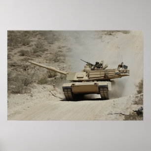 Abrams am bereiten poster