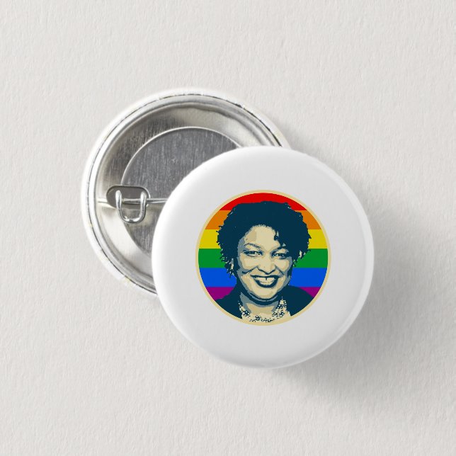 ABRAMS LGBT BADGE (Devant & derrière)