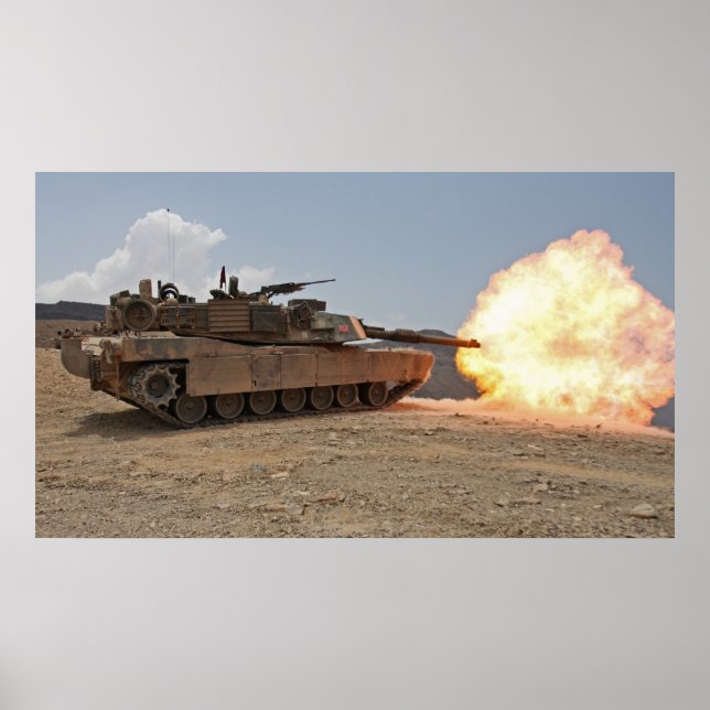 Abrams M1A1 Poster (Vorne)