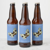 Abraxas sylvata - Der Clouded Magpie Moth Beer Bot