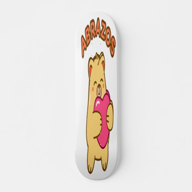 Abrazos - Hugs Skateboard (Vorne)