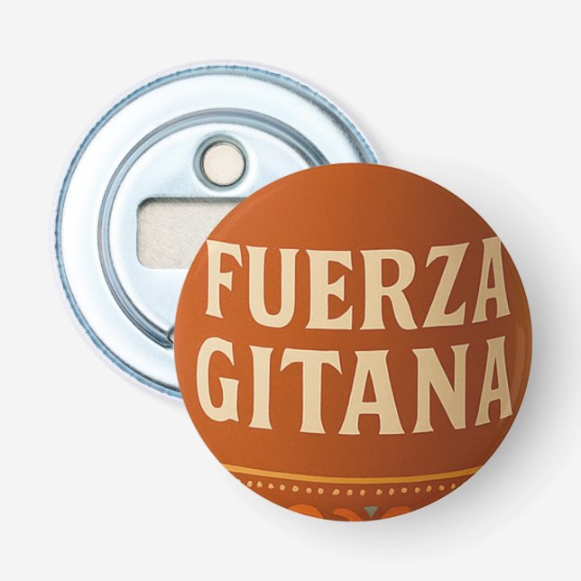 Abrebotellas “Fuerza Gitana” – Edición Raíz Gitana Flaschenöffner (Vorderseite)