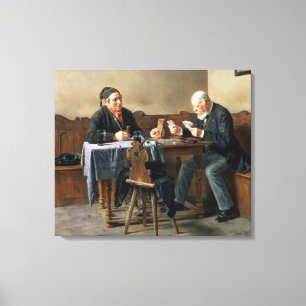 Abrechnungstag, 1887 leinwanddruck