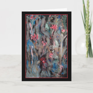 Abrégé sur bleu oiseau - carte de voeux originale