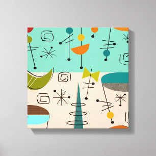 Abrégé sur enveloppé moderne #62 toile de la