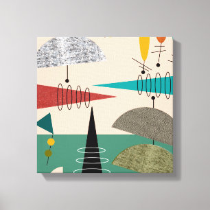 Abrégé sur enveloppé moderne #66 toile de la