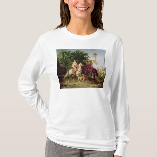 Abreise für die Jagd T-Shirt (Vorderseite)