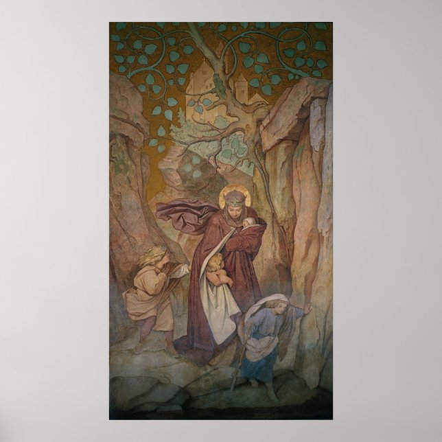 Abreise von der Wartburg Poster (Vorne)