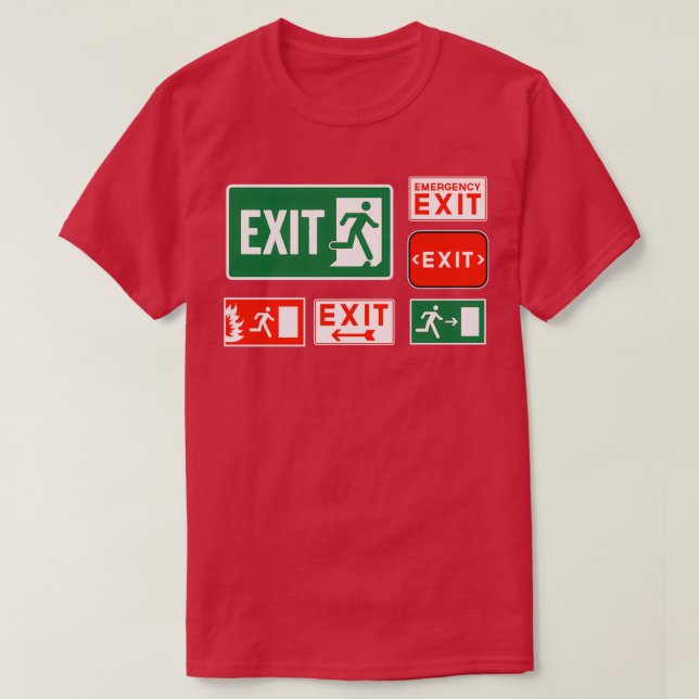 Abreisetag Ausfahrt T-Shirt (Design vorne)
