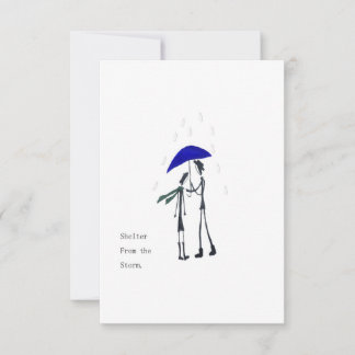 Abri de la tempête carte plat
