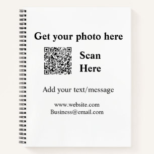 Abrufen Ihres Foto-Scan QR Website E-E-Mail-Adress Notizbuch