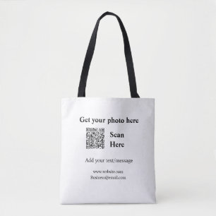 Abrufen Ihres Foto-Scan QR Website E-E-Mail-Adress Tasche