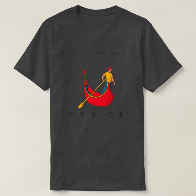 Abrutschen in Venedig T-Shirt (Design vorne)