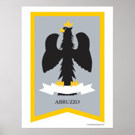 Abruzzo Abruzzi Italien Region Poster