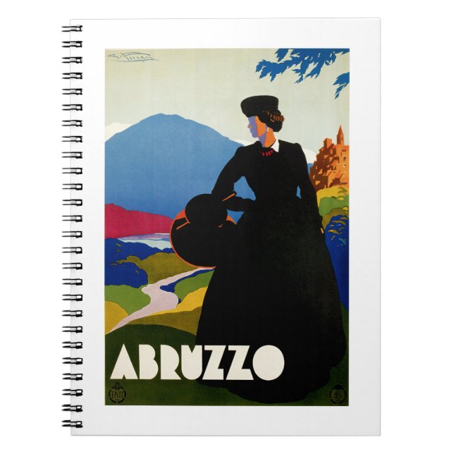 Abruzzo Notizblock (Vorderseite)