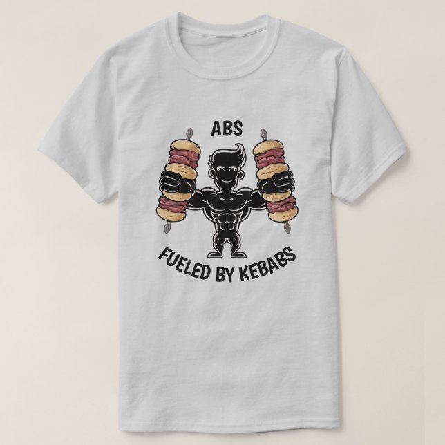 Abs. und Kebabs T-Shirt (Design vorne)
