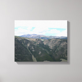 Absaroka-Bärzahn Berglandschaft Farbe 11x14 Leinwanddruck