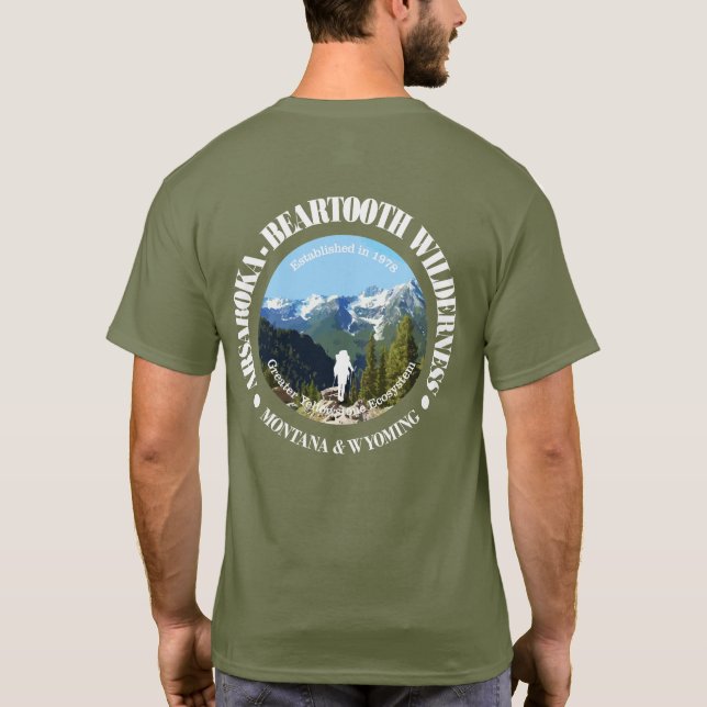 Absaroka-Bearzahnwilderness T-Shirt (Rückseite)