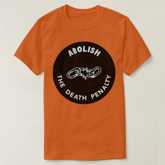 Abschaffung der Todesstrafe T-Shirt (Design vorne)