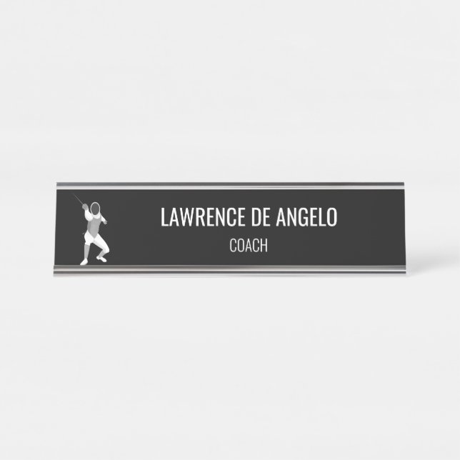 Abschaltung Schreibtischnamensplakette (Vorderseite )