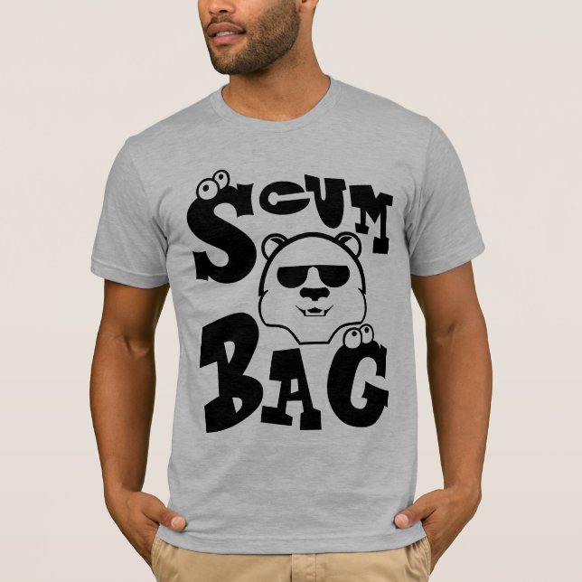 Abschaum-Tasche T-Shirt (Vorderseite)