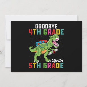 Abschied 4. Klasse Hallo 5. Klasse Tyrannosaurus R Einladung