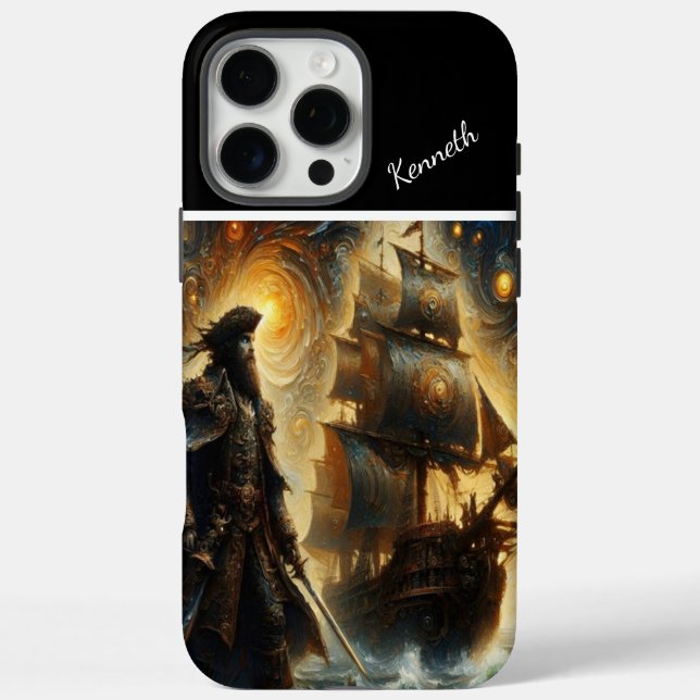 Abschied von Captain iPhone 16 Pro Max Hülle (Rückseite)