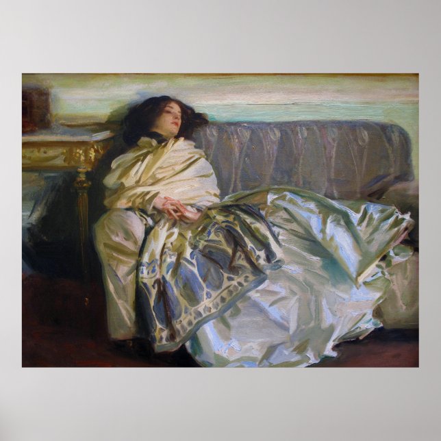 Abschied von John Singer Sargent Poster (Vorne)