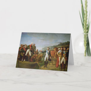 Abschied von Napoleon I und Alexander I Karte