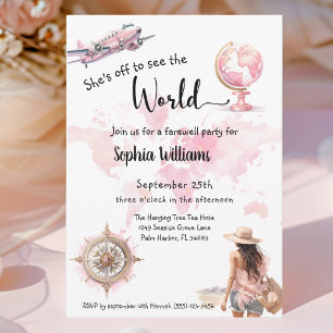 Abschied von Party Einladung