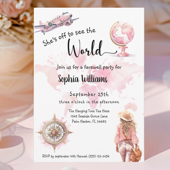 Abschied von Party Einladung (Von Creator hochgeladen)