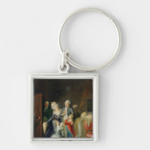 Abschied zu Louis XVI durch seine Familie Schlüsselanhänger