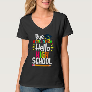 Abschiedsfeier Mittelstufe Hallo Oberstufe Zurück T-Shirt