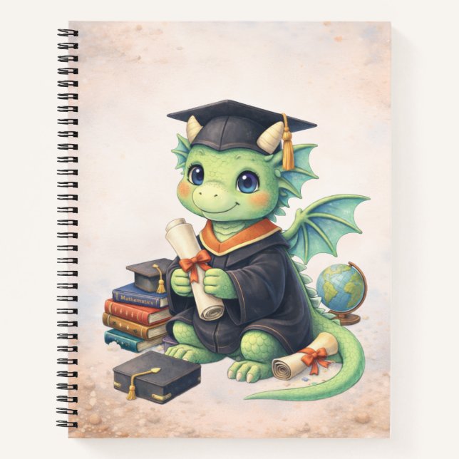 Abschiedsgeschenk Notizbuch für Schüler (Vorderseite)