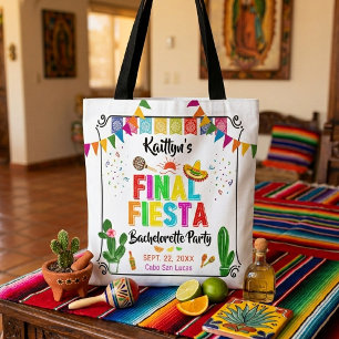 Abschiedsparty Junggesellinnenabschied Mexikanisch Tasche