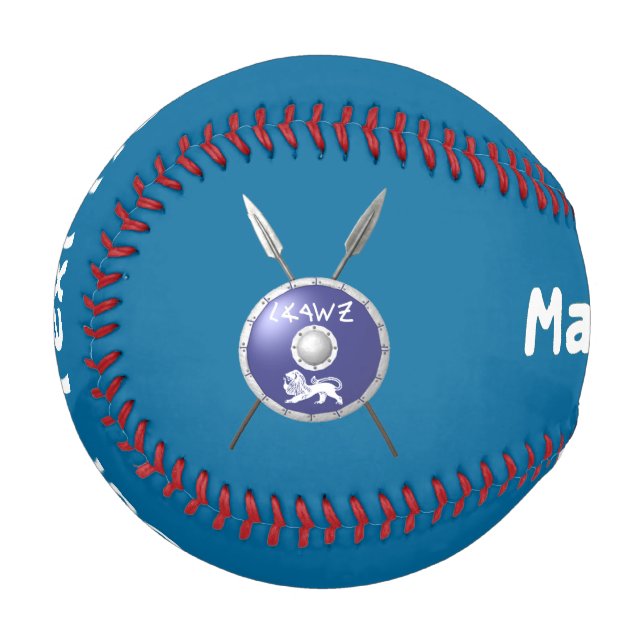 Abschirmung und Speere Baseball (Vorderseite Links)