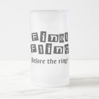 Abschließender Fling vor dem Ring
