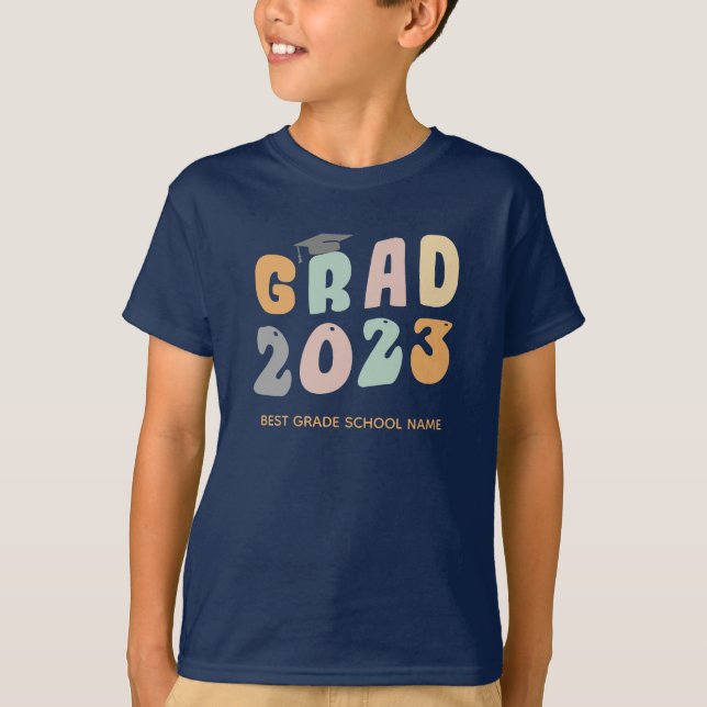 Abschluss 2023-Klasse - Zuordnung von benutzerdefi T-Shirt (Vorderseite)