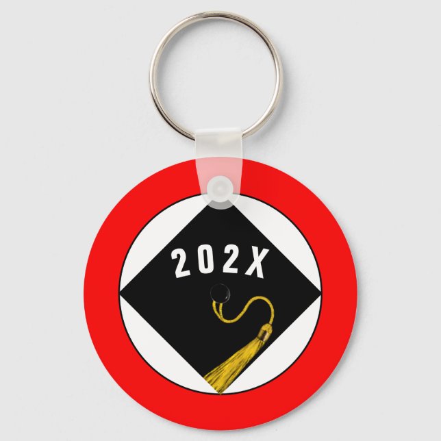 Abschluss 2023 Senior Class Keepake Schlüsselanhänger (Vorderseite)
