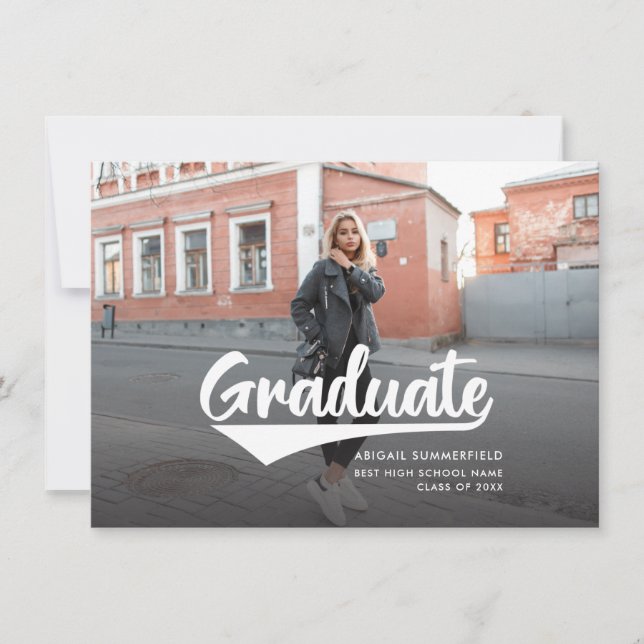 Abschluss 2024 Ankündigung des Fotos (Vorderseite)