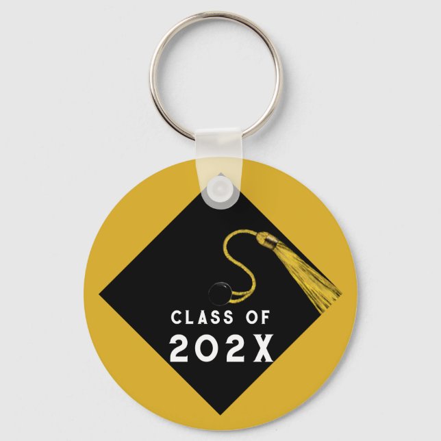 Abschluss 2024 Memento Keepake Geschenk Schlüsselanhänger (Vorderseite)