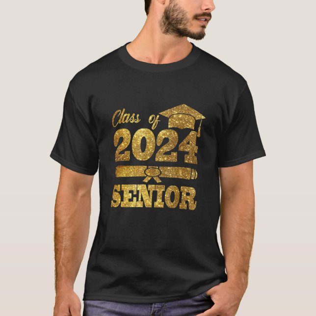 Abschluss 2024 S-Klasse 2024 Oberstufe 24 T-Shirt (Vorderseite)