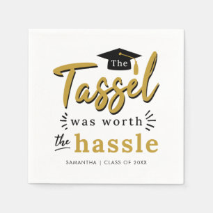 Abschluss 2024 Tassel war das problemlose Papier Serviette