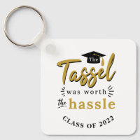Abschluss 2024 Tassel war es wert, die Hassle Grad