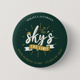 Abschluss 2024 The Sky's Limit Graduate Button