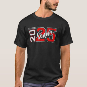 Abschluss 2025 Abschlussjahrgang 2025 Abiturient T-Shirt